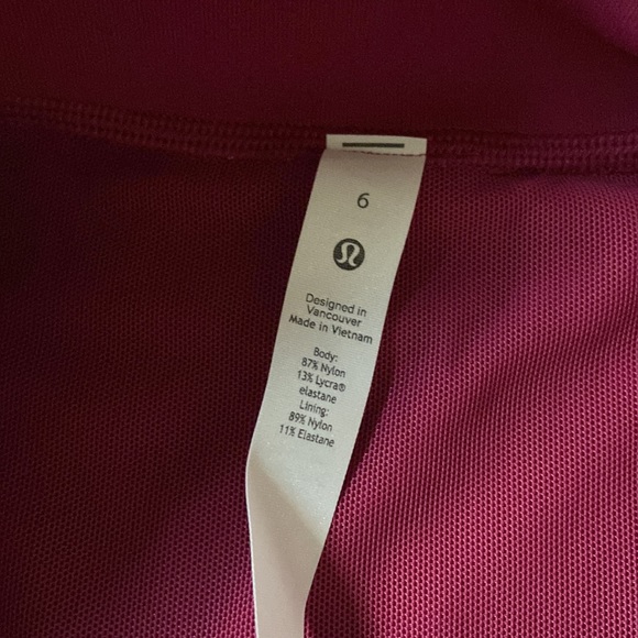 LULULEMON DEFINE JACKET *LUON IN POMEGRANATE (POME) SZ 6 NWT - Picture 7 of 9